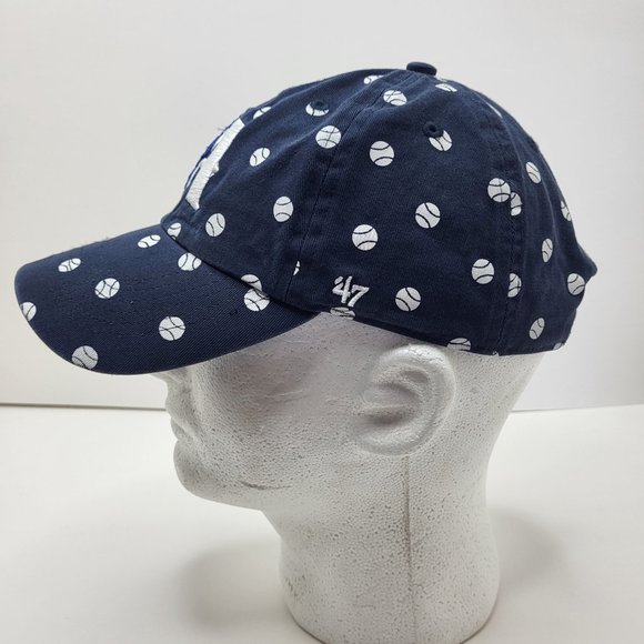 47 Brand Baseball Minor League Cap Adjustable - Kids Hat -Blue - Texas Armadillo - Picture 3 of 11